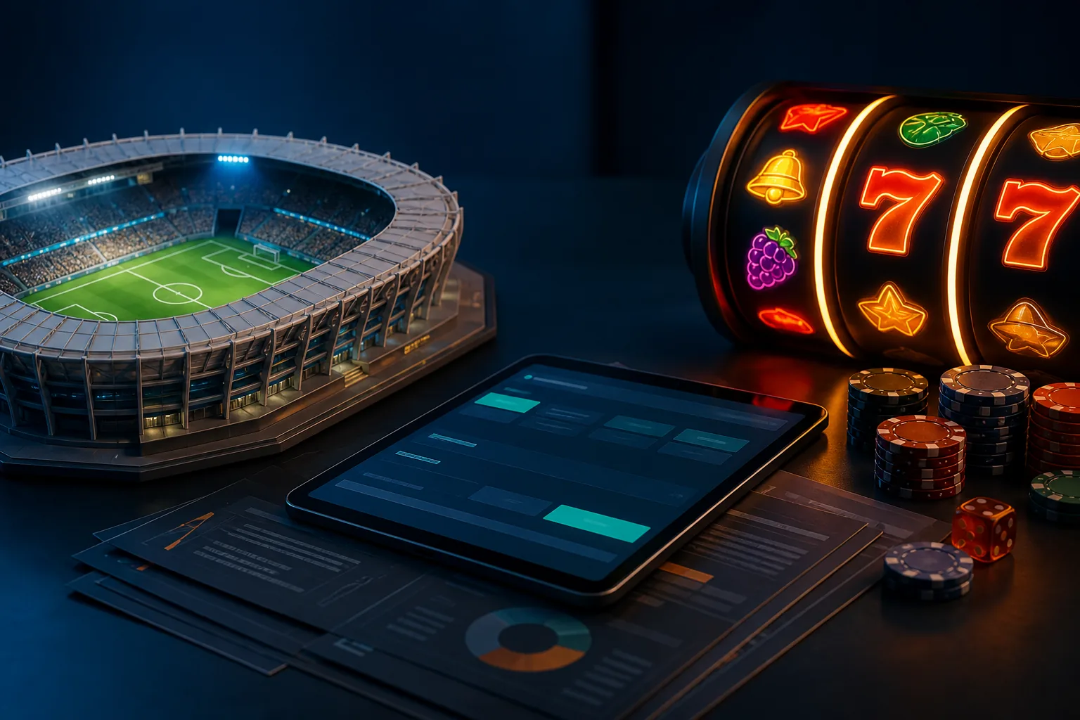 Composição editorial compara esporte e jogos digitais
